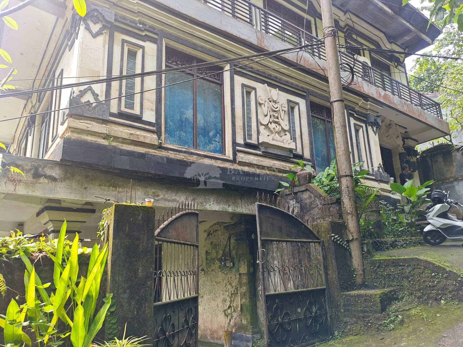 Rare 3-Storey Heritage Cottage for Sale with Jungle Views and Balinese Character